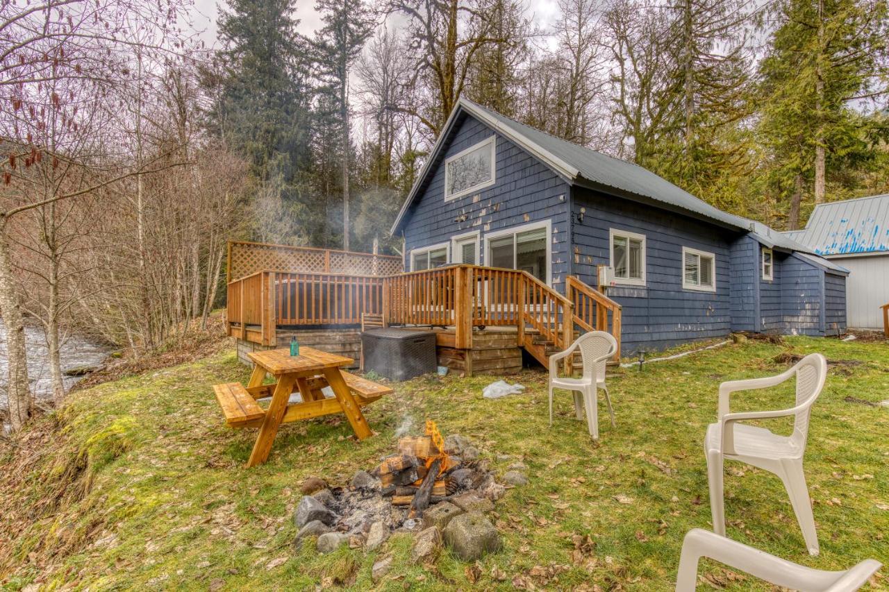 Riverbend Cabin 2 Rhododendron Dış mekan fotoğraf