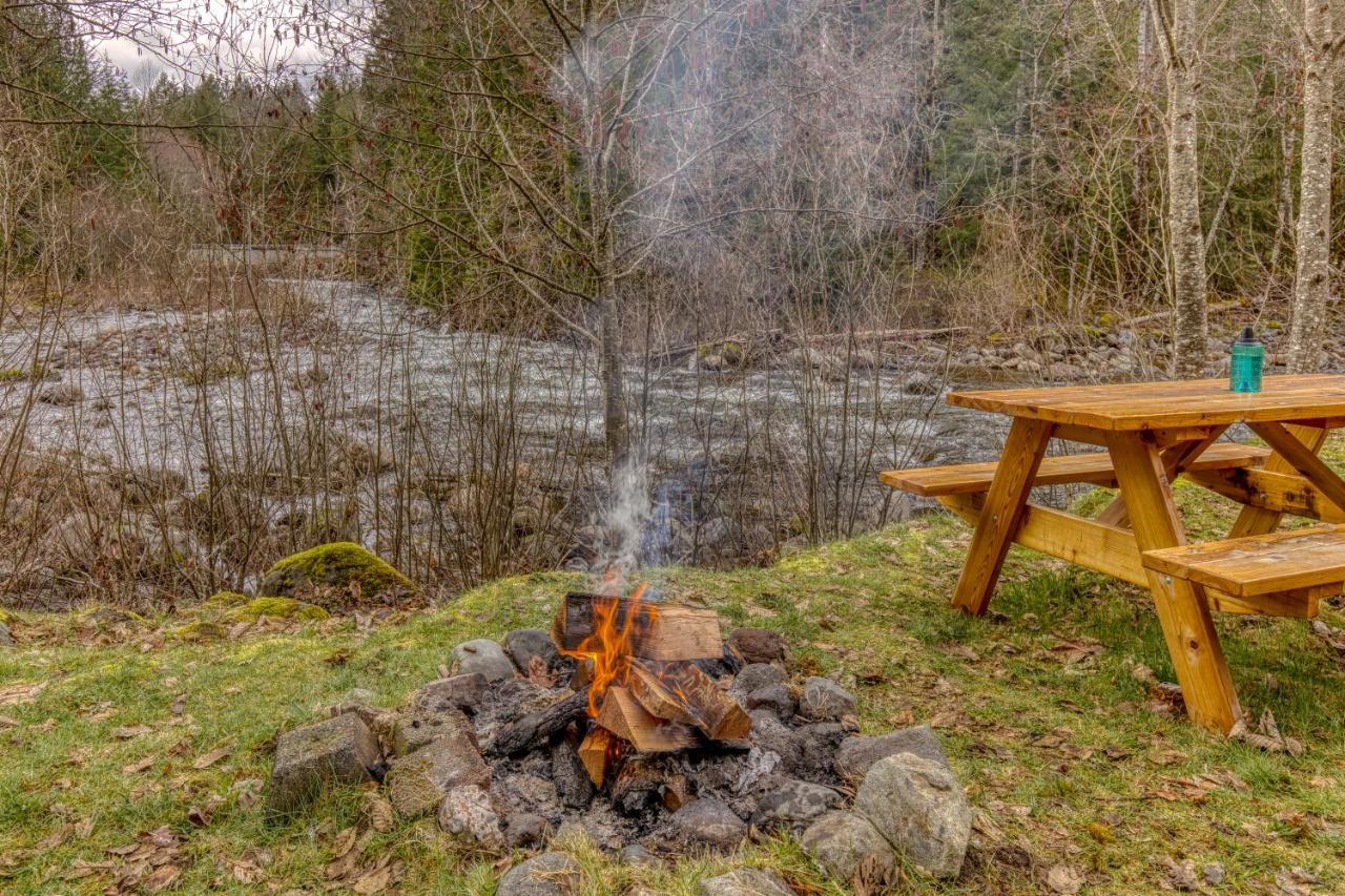 Riverbend Cabin 2 Rhododendron Dış mekan fotoğraf