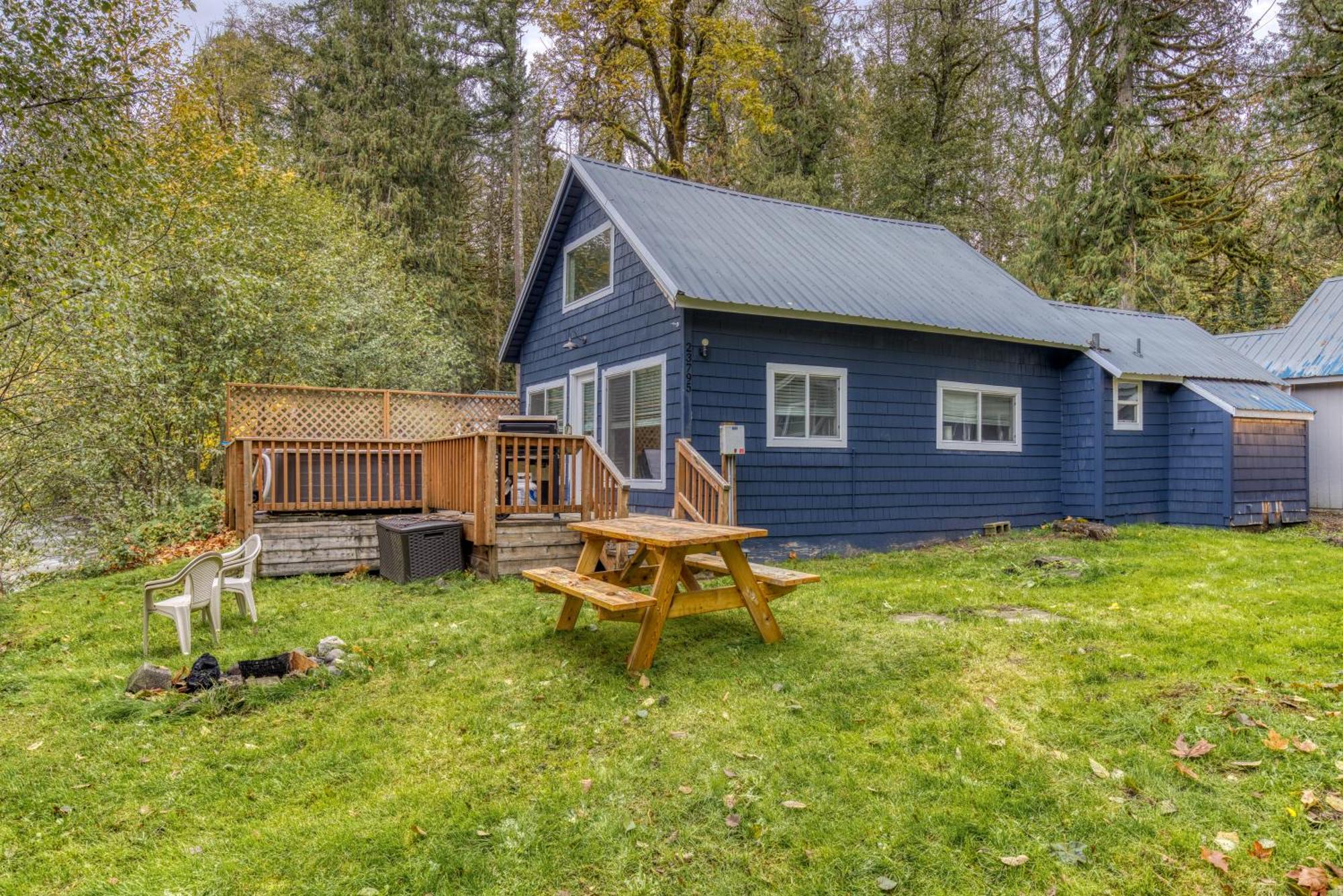 Riverbend Cabin 2 Rhododendron Dış mekan fotoğraf